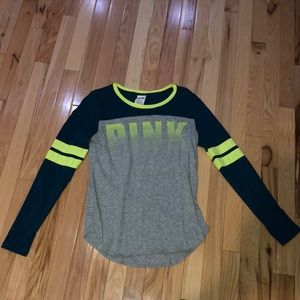 Pink long sleeve shirt